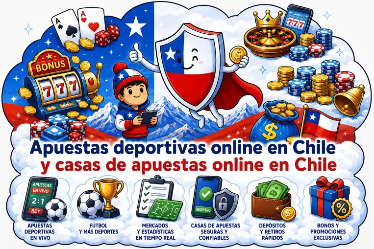 Apuestas deportivas online en Chile y casas de apuestas online en Chile
